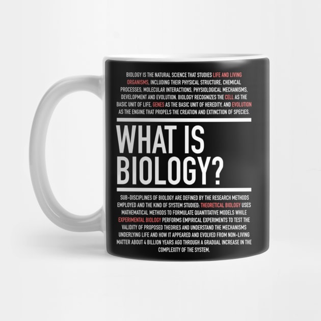 Biology Defined - Biology Teacher by Hidden Verb